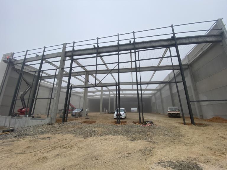 Travaux charpente acier KAPECI Acier