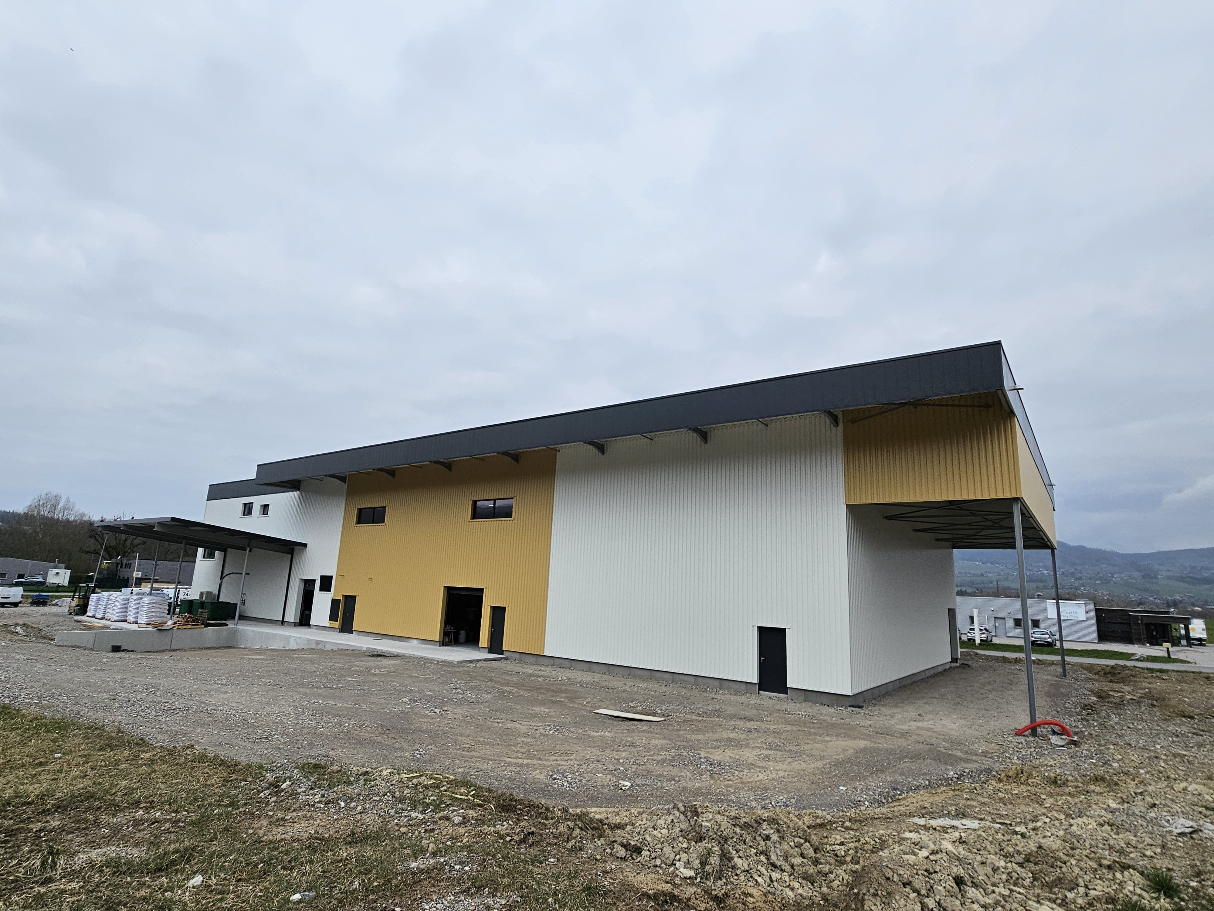 Chantier brasserie 744 La Tour Haute-Savoie